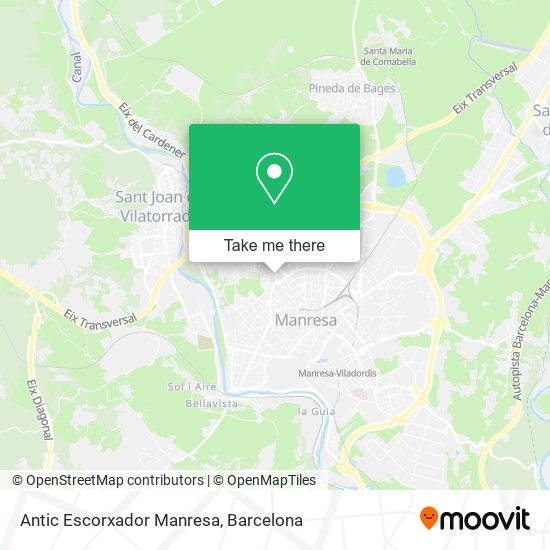 Antic Escorxador Manresa map