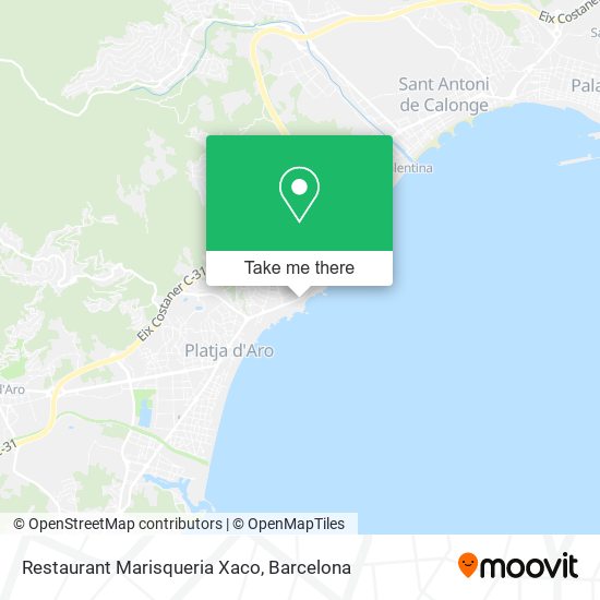 Restaurant Marisqueria Xaco map