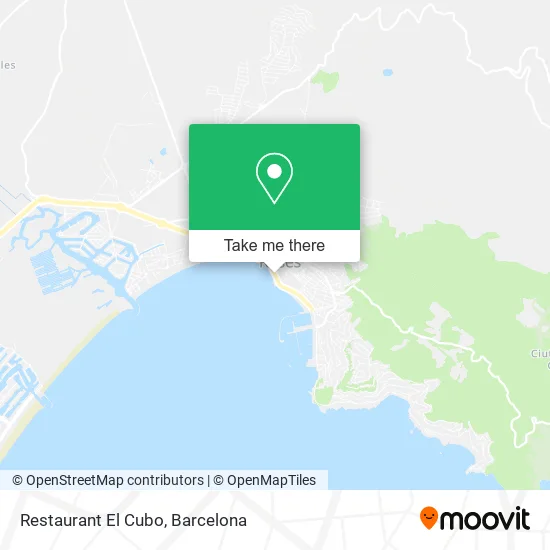Restaurant El Cubo map