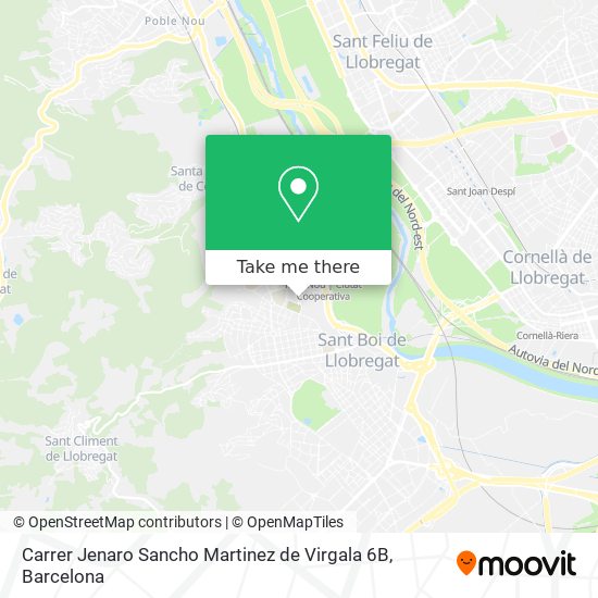 Carrer Jenaro Sancho Martinez de Virgala 6B map