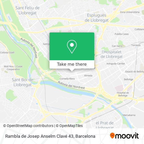Rambla de Josep Anselm Clavé 43 map