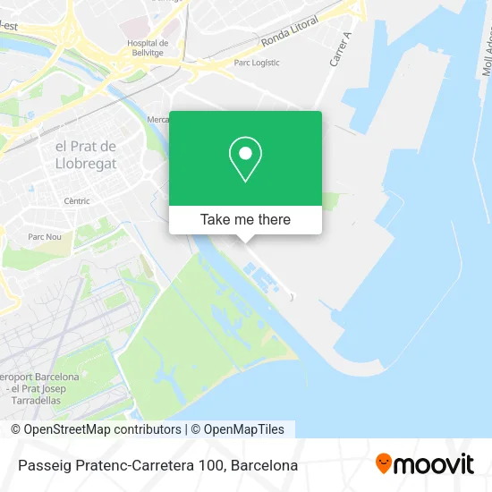 Passeig Pratenc-Carretera 100 map