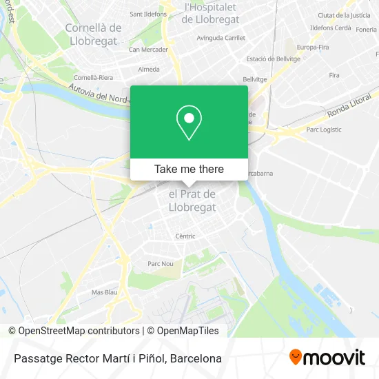 Passatge Rector Martí i Piñol map