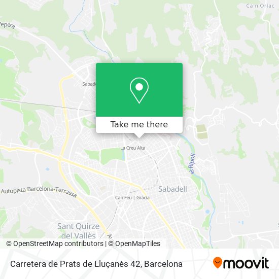 Carretera de Prats de Lluçanès 42 map