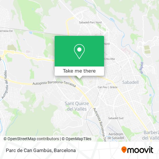 Parc de Can Gambús map