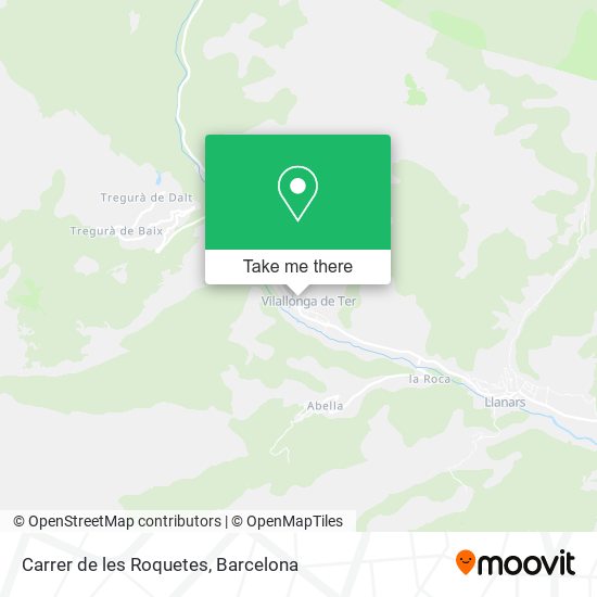 Carrer de les Roquetes map
