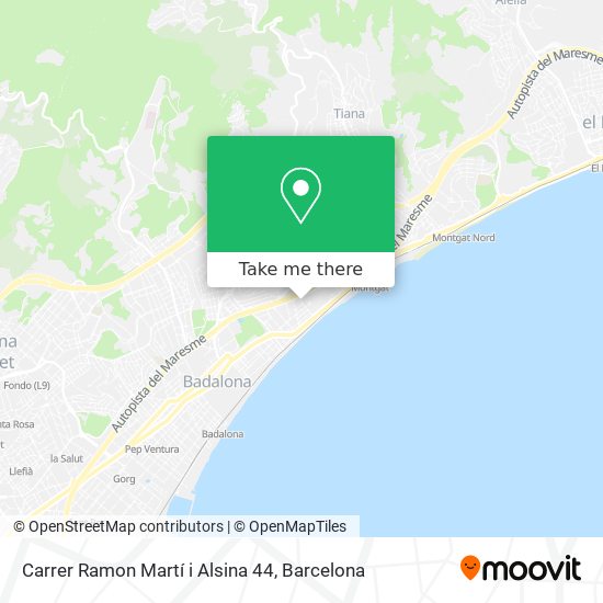 Carrer Ramon Martí i Alsina 44 map