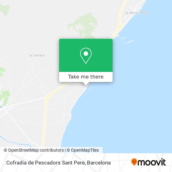 Cofradia de Pescadors Sant Pere map
