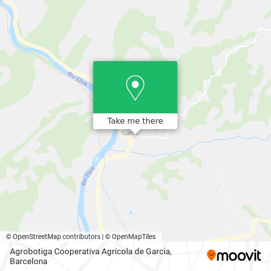 Agrobotiga Cooperativa Agrícola de Garcia map