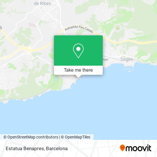 Estatua Benapres map