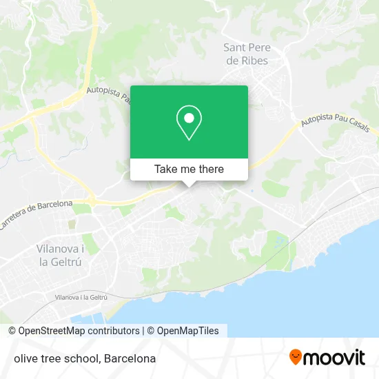 olive tree school map