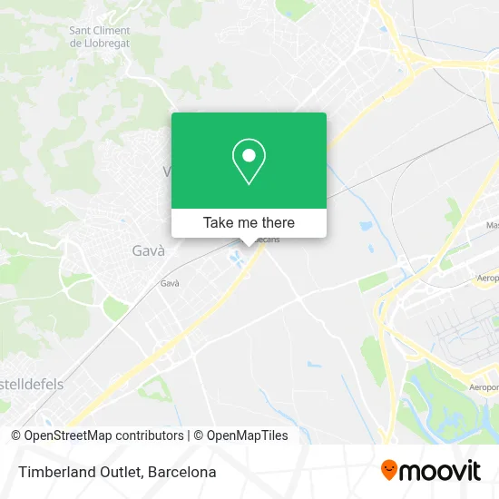 Timberland Outlet map