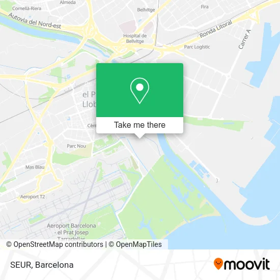 SEUR map
