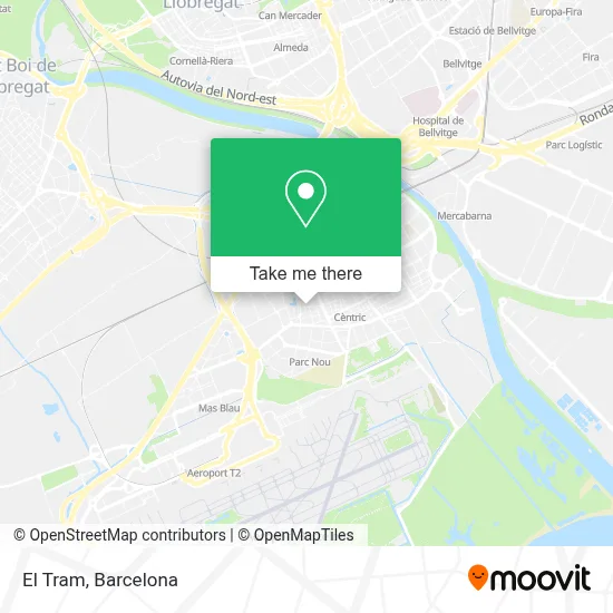El Tram map