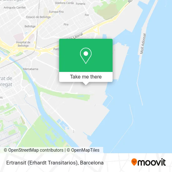 Ertransit (Erhardt Transitarios) map