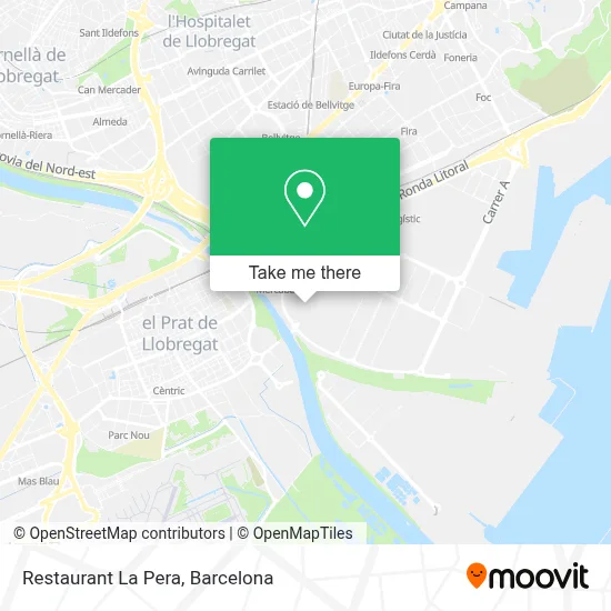 Restaurant La Pera map