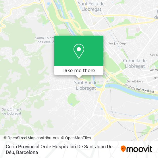 Curia Provincial Orde Hospitalari De Sant Joan De Déu map