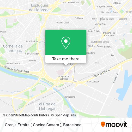 Granja Ermita ( Cocina Casera ) map