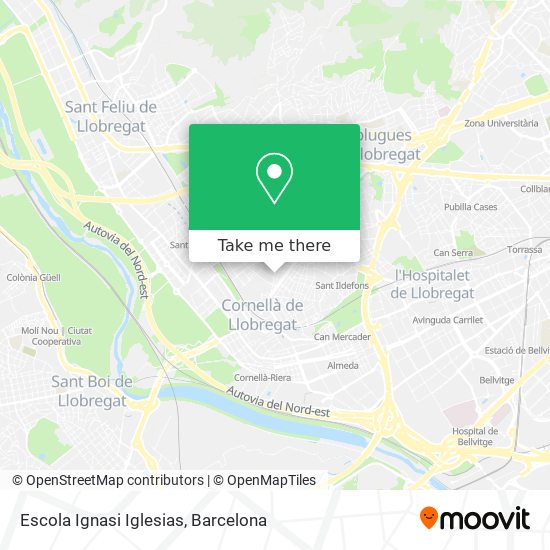 Escola Ignasi Iglesias map