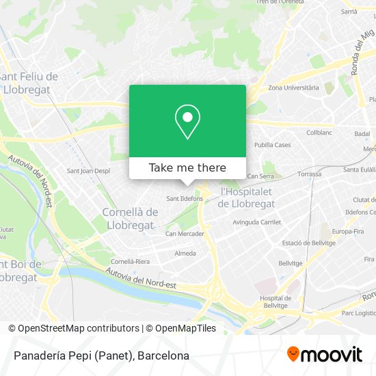 Panadería Pepi (Panet) map