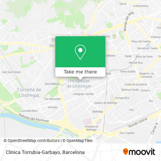 Clínica Torrubia-Garbayo map