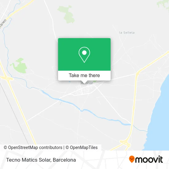 Tecno Matics Solar map