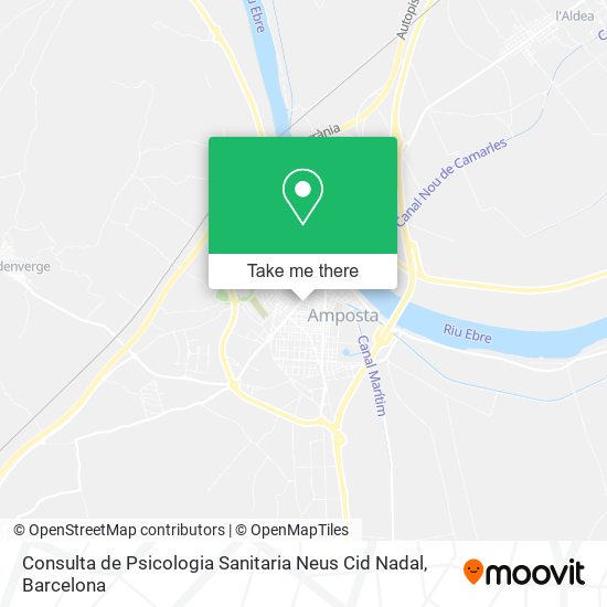 Consulta de Psicologia Sanitaria Neus Cid Nadal map