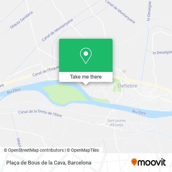 Plaça de Bous de la Cava map