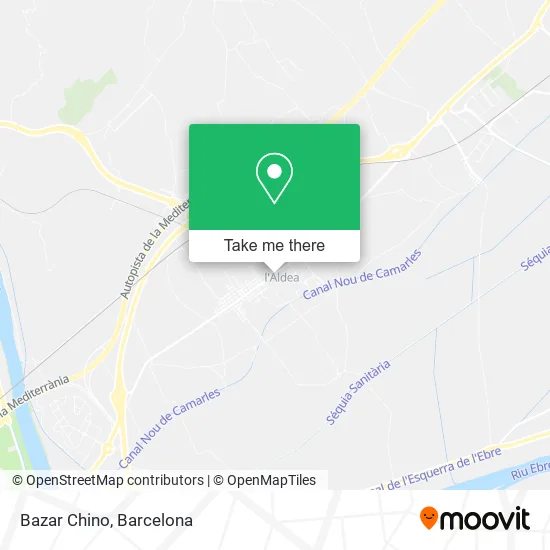 Bazar Chino map