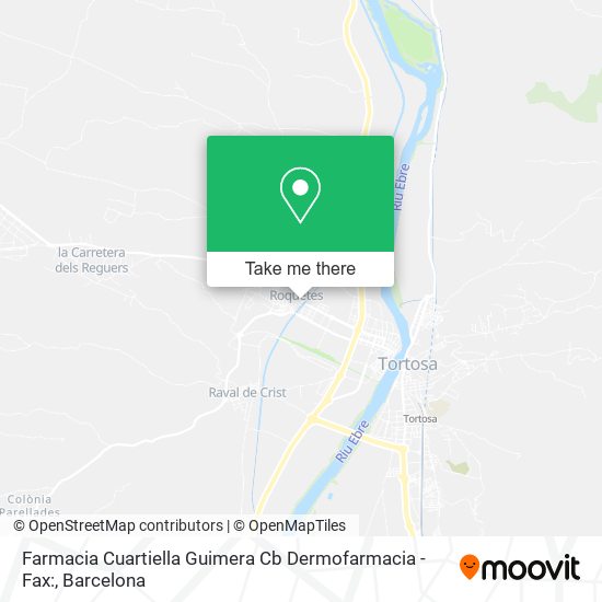 mapa Farmacia Cuartiella Guimera Cb Dermofarmacia - Fax: