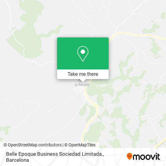 Belle Epoque Business Sociedad Limitada. map