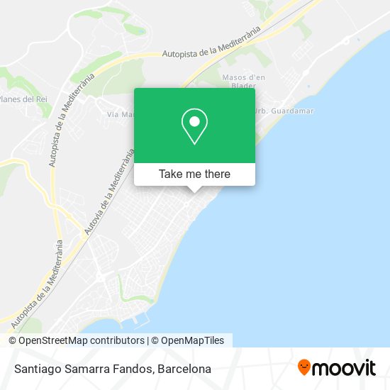 Santiago Samarra Fandos map