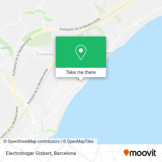 Electrohogar Gisbert map