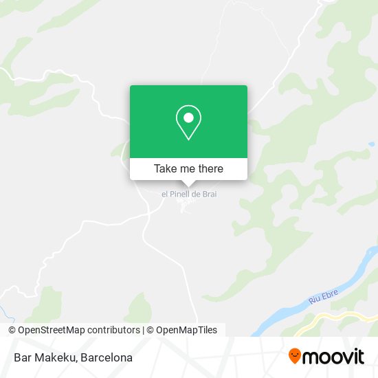 Bar Makeku map