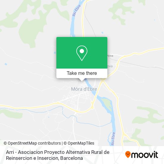 Arri - Asociacion Proyecto Alternativa Rural de Reinsercion e Insercion map