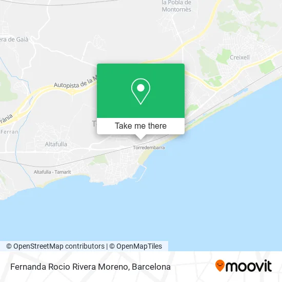Fernanda Rocio Rivera Moreno map