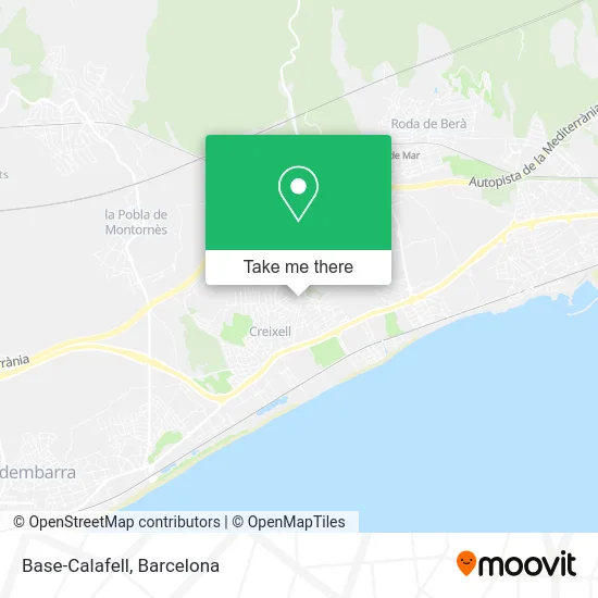 Base-Calafell map
