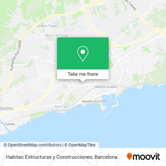 Habitec Estructuras y Construcciones map