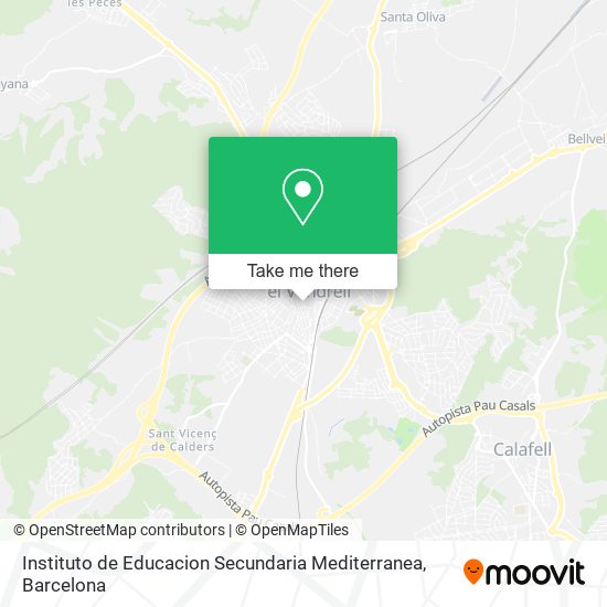 Instituto de Educacion Secundaria Mediterranea map