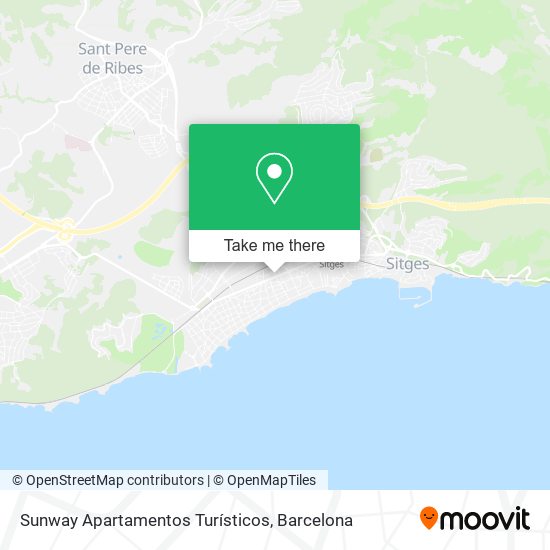 Sunway Apartamentos Turísticos map