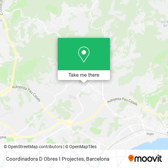Coordinadora D Obres I Projectes map