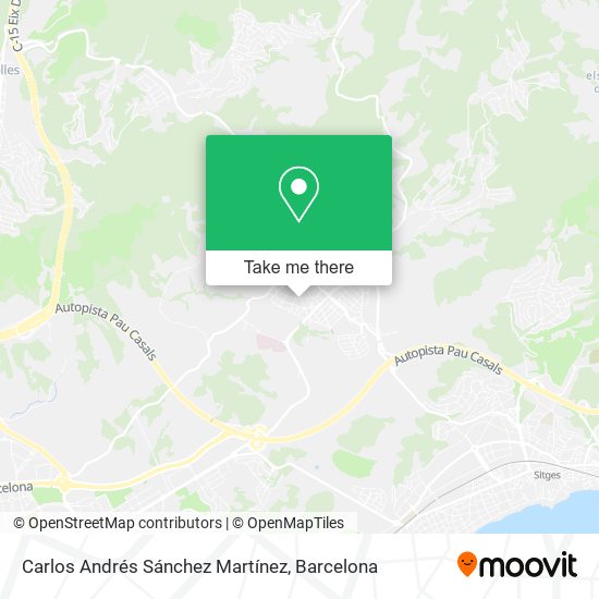 Carlos Andrés Sánchez Martínez map