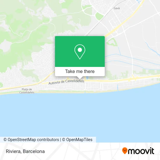 Riviera map