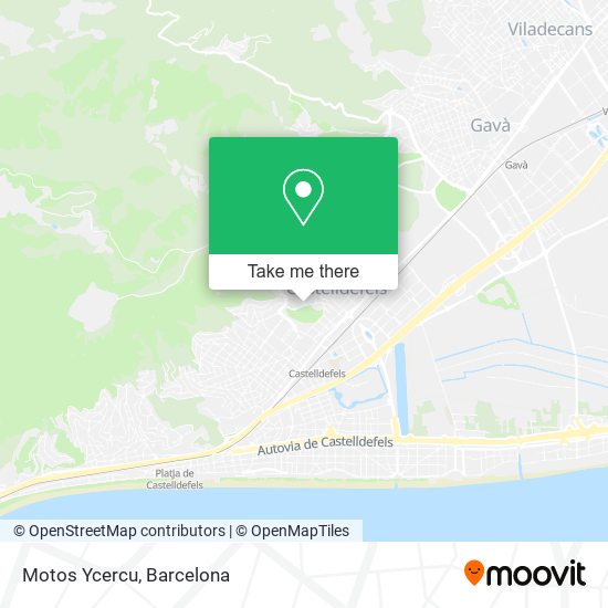 Motos Ycercu map