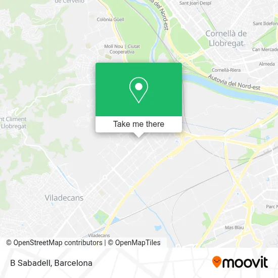 B Sabadell map