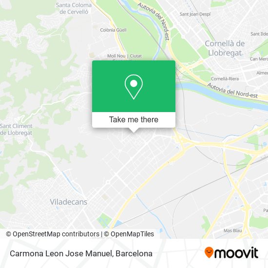 Carmona Leon Jose Manuel map