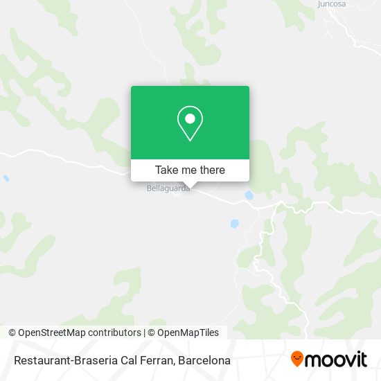 mapa Restaurant-Braseria Cal Ferran