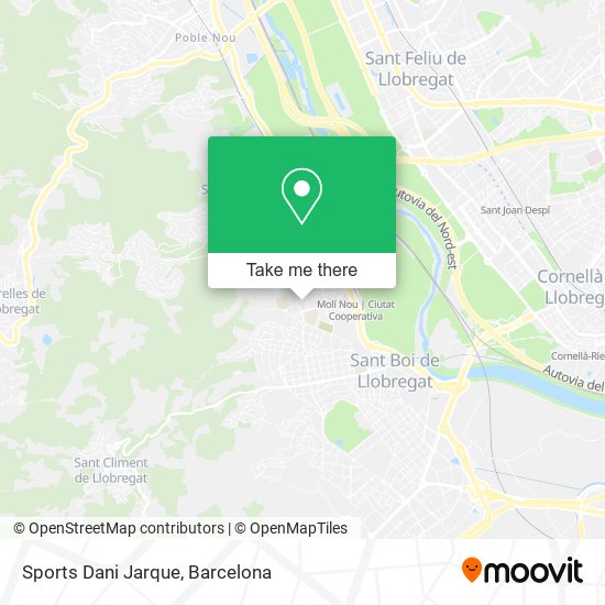 mapa Sports Dani Jarque