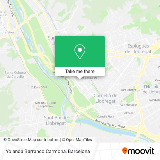 Yolanda Barranco Carmona map