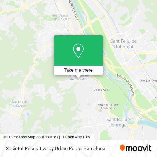 Societat Recreativa by Urban Roots map